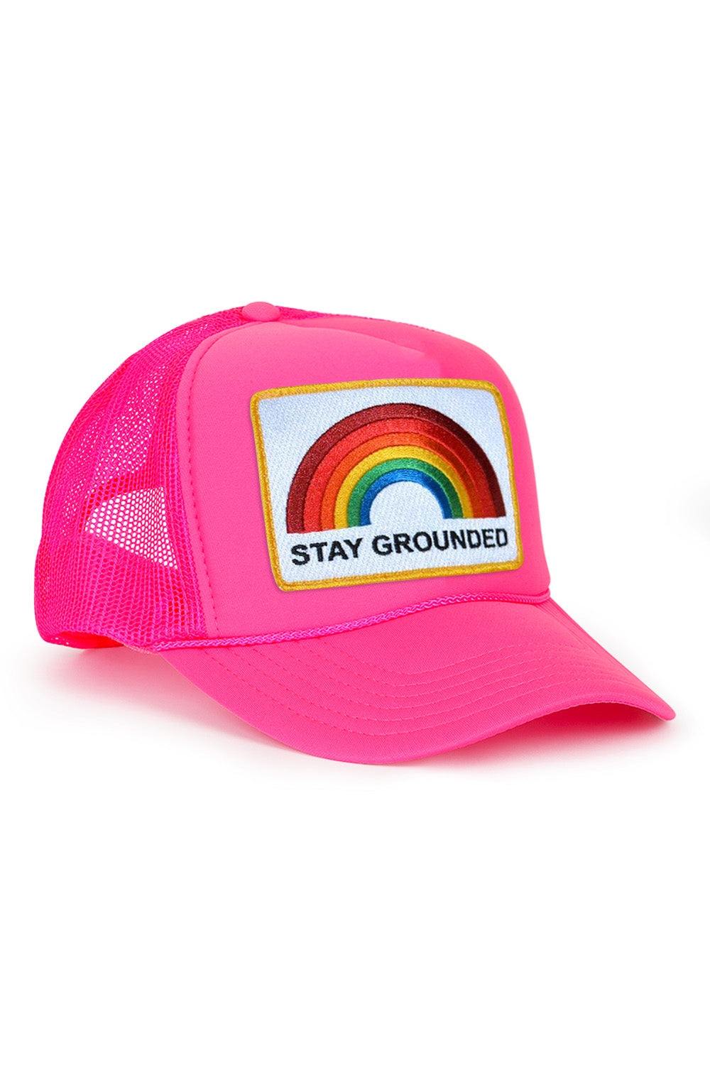 STAY GROUNDED TRUCKER HAT