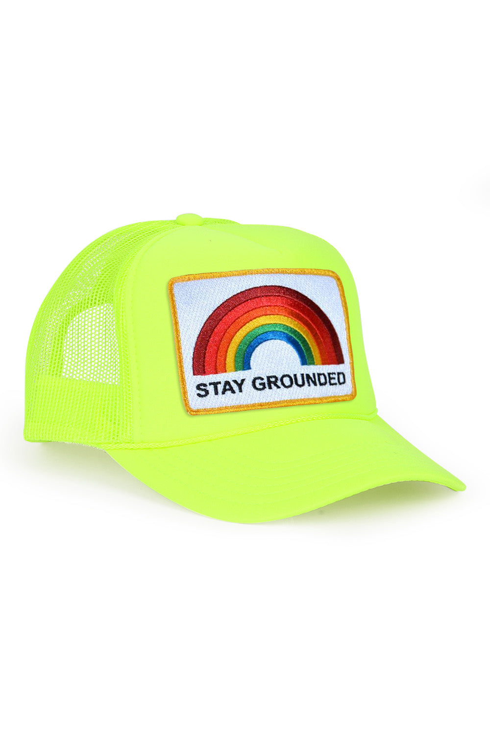 STAY GROUNDED TRUCKER HAT