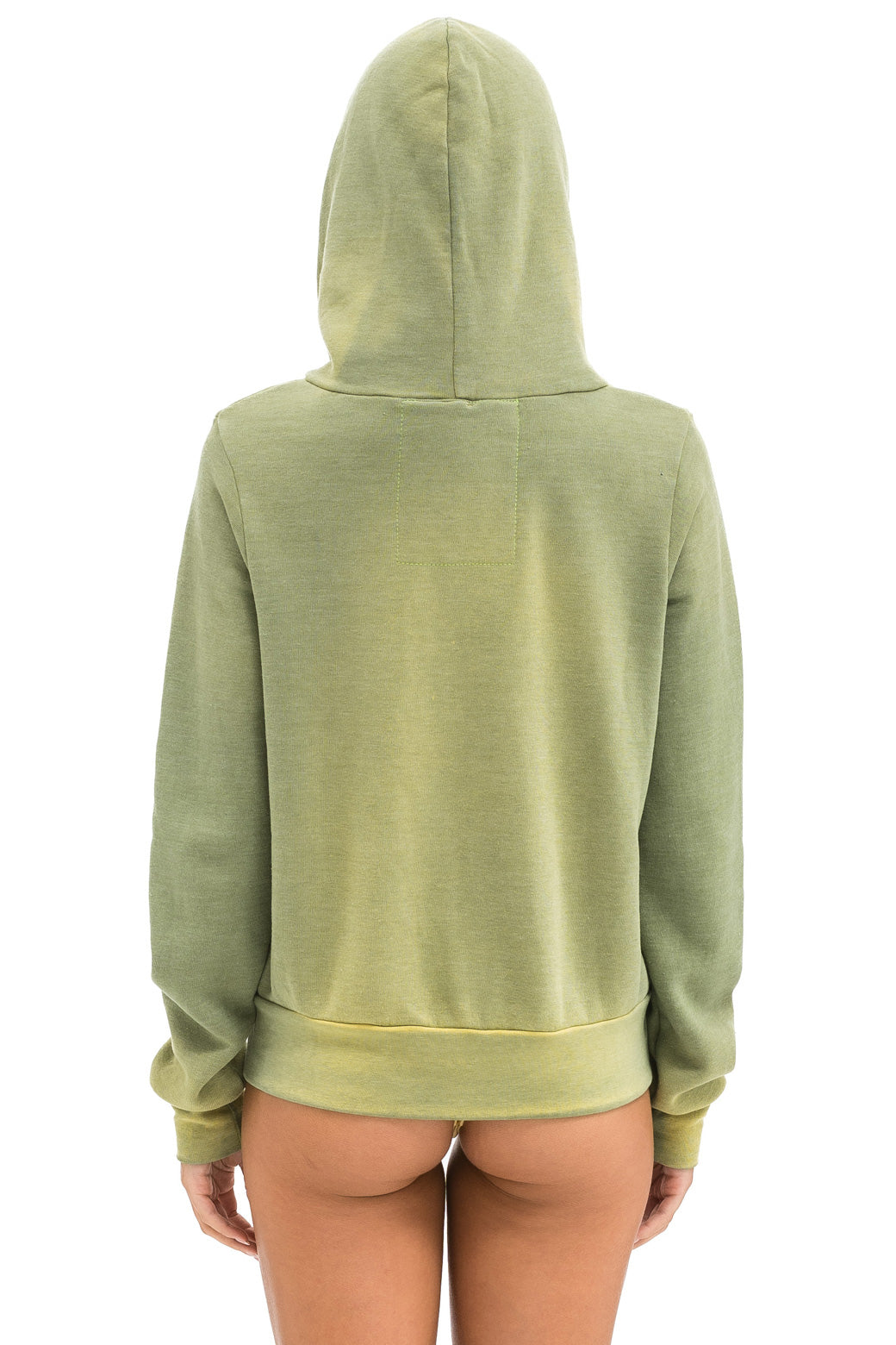 VENICE SURFER ZIP HOODIE - FADED ARMY