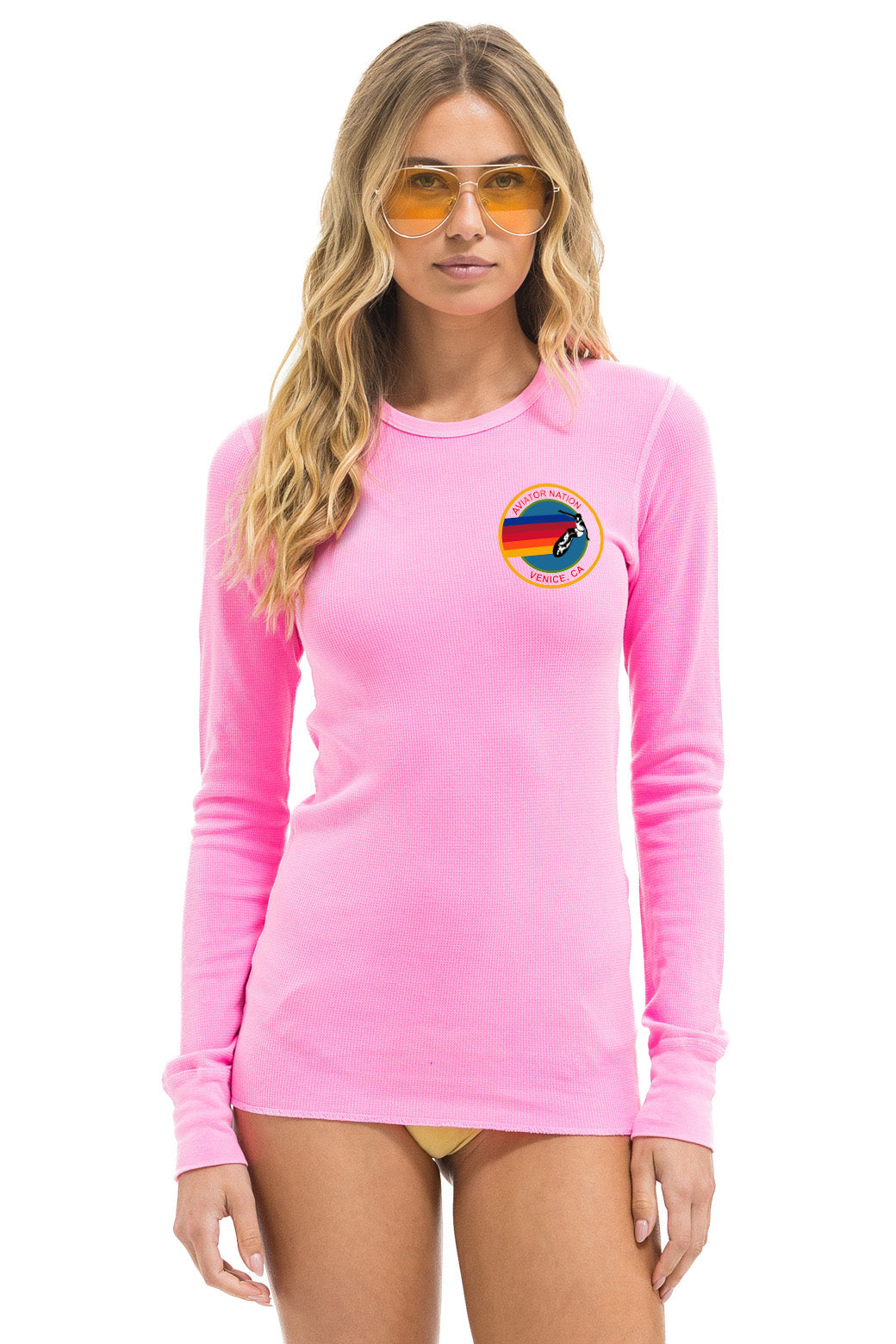 AVIATOR NATION THERMAL - NEON PINK