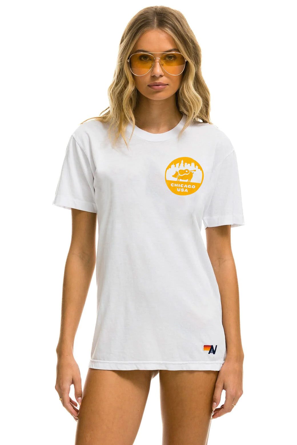 WINDY CITY SMOKEOUT 2025 CREW TEE SHIRT - WHITE