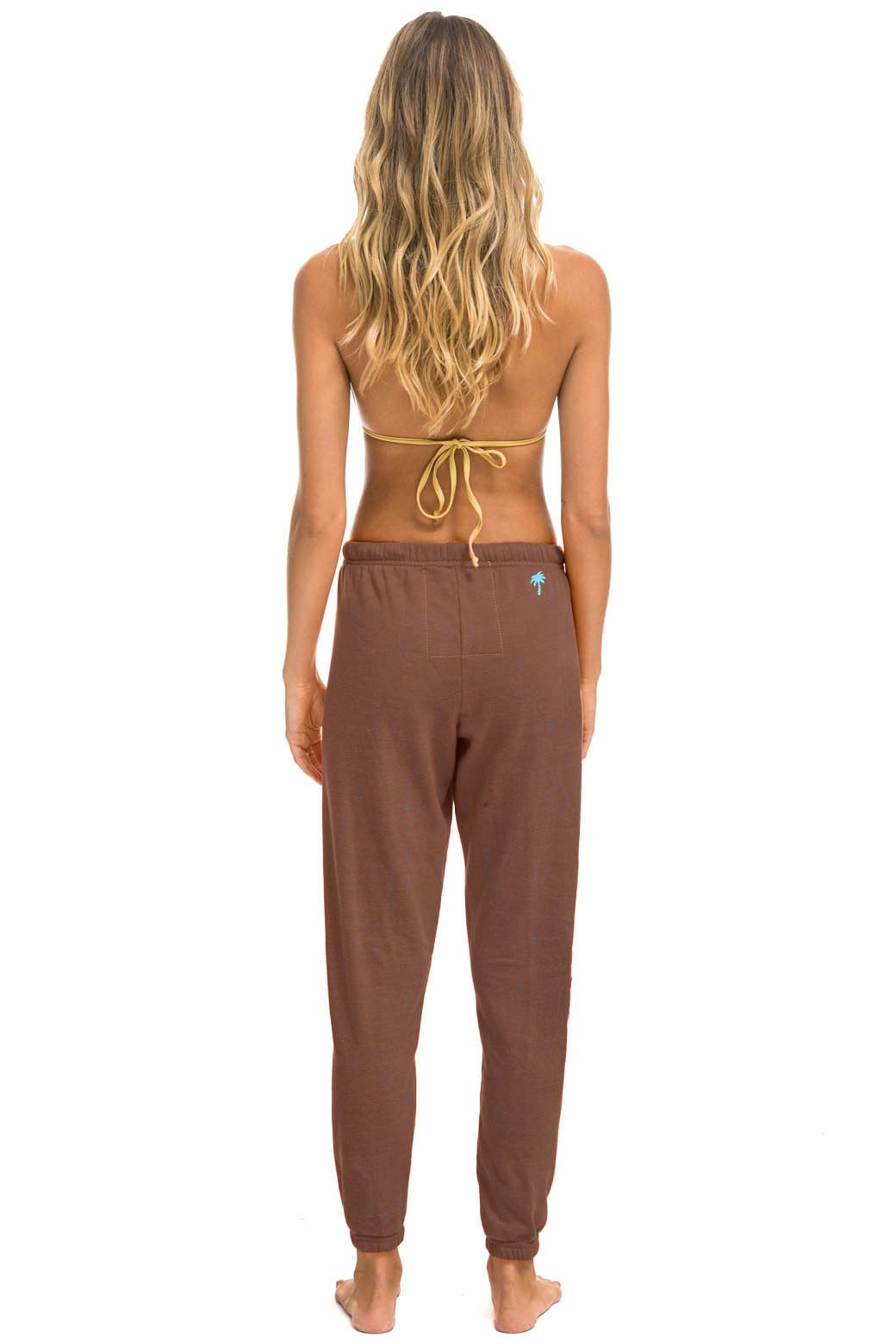 PALM TREE FESTIVAL ASPEN 2025 UNISEX SWEATPANTS - BROWN