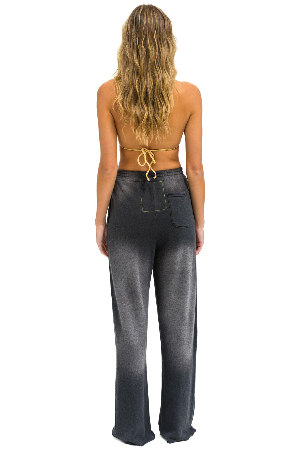 AN 3D WIDE LEG POCKET SWEATPANTS - FADED SMOKE