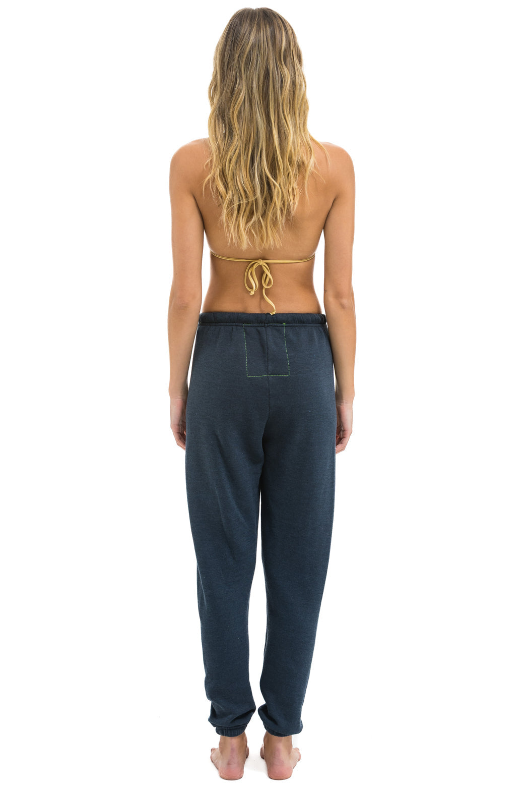 SUNSET PATCH SWEATPANTS - CHARCOAL