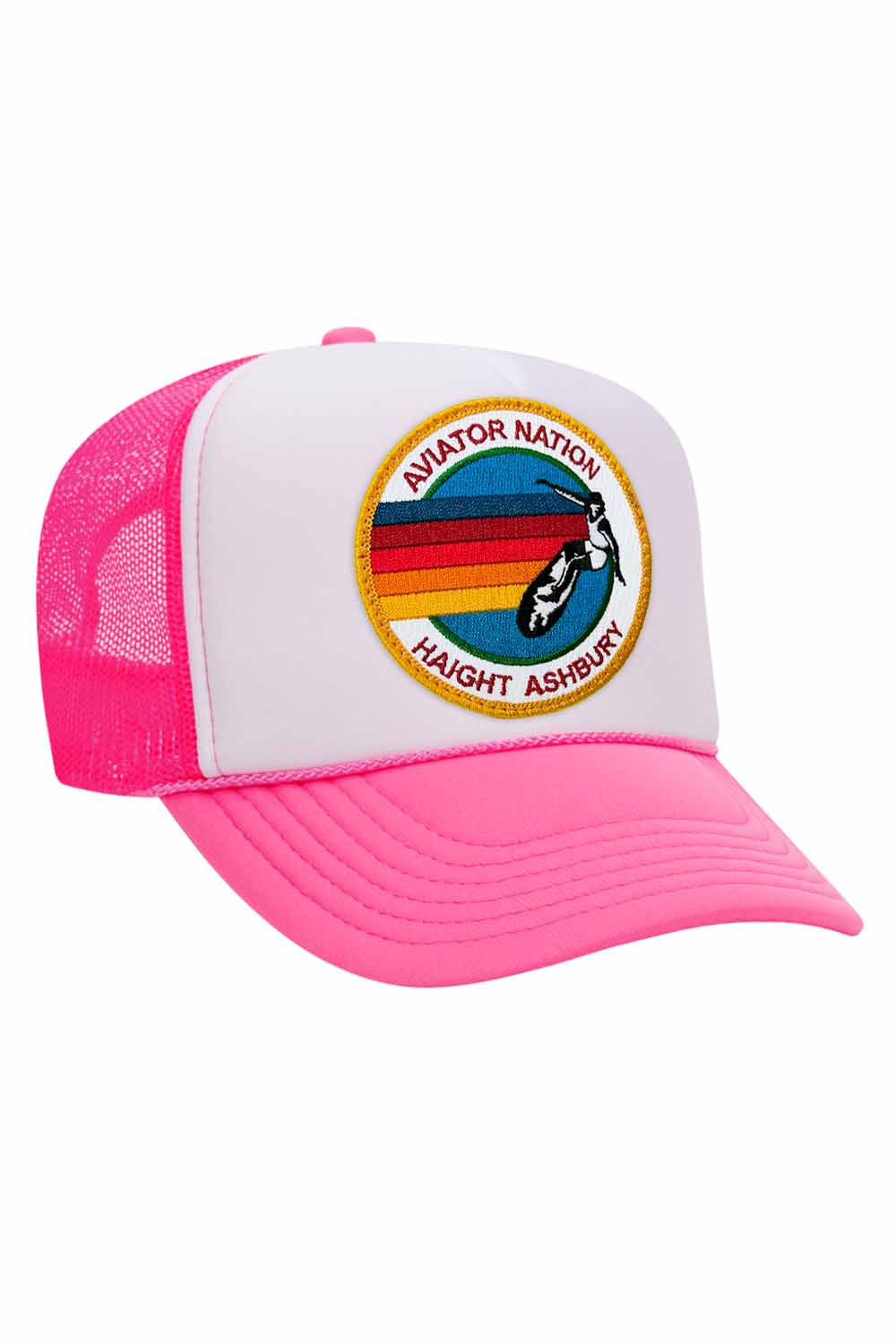 AVIATOR NATION HAIGHT ASHBURY TRUCKER HAT