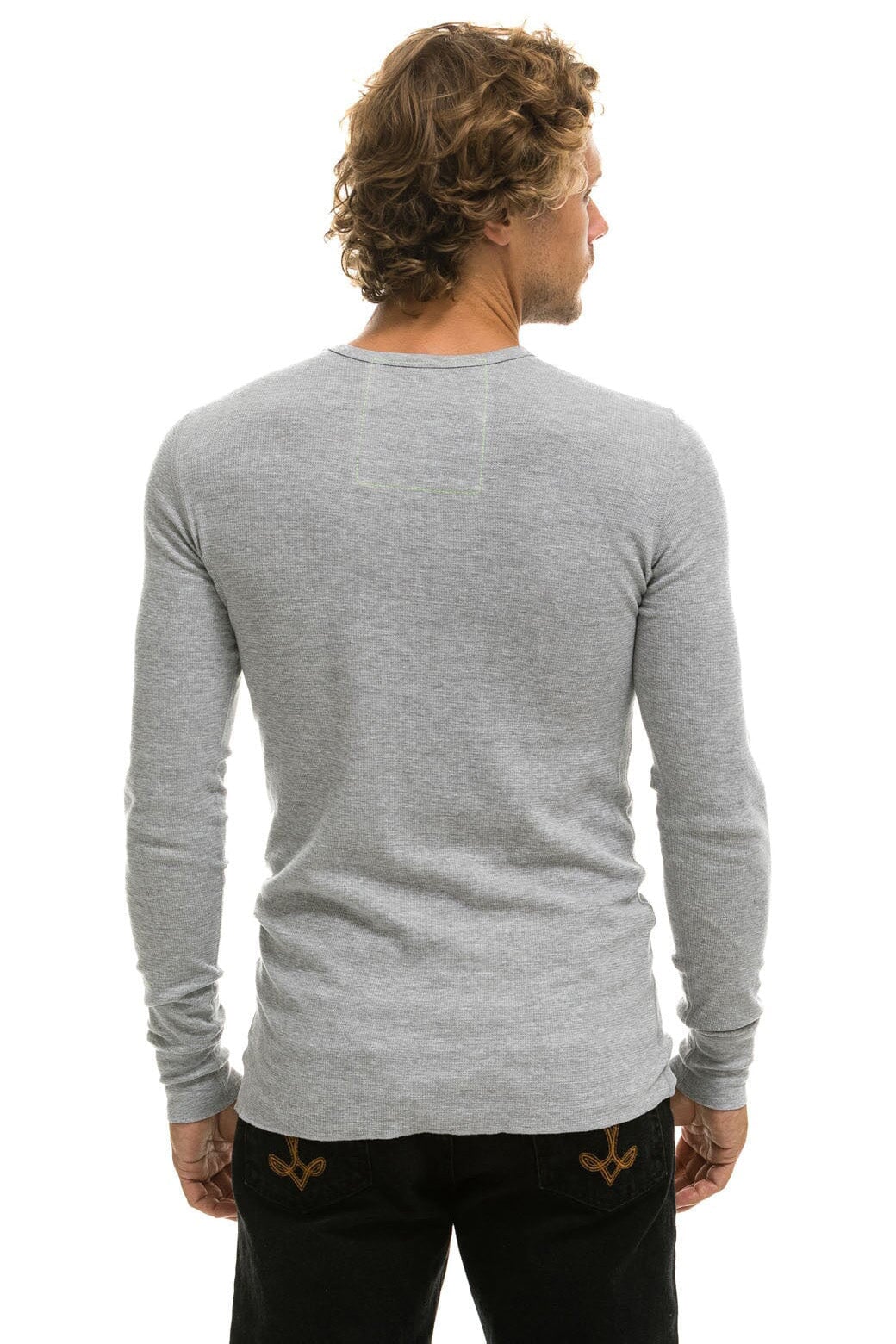 AVIATOR NATION MALIBU THERMAL - HEATHER GREY