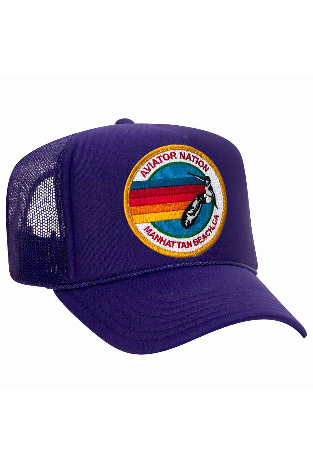 AVIATOR NATION MANHATTAN BEACH TRUCKER HAT