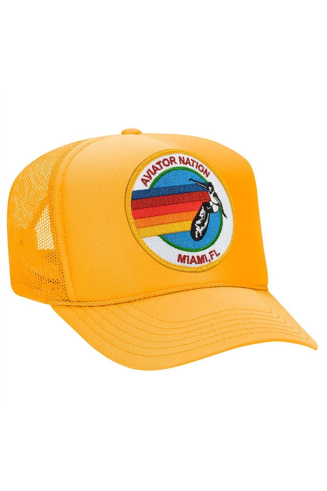 AVIATOR NATION MIAMI TRUCKER HAT
