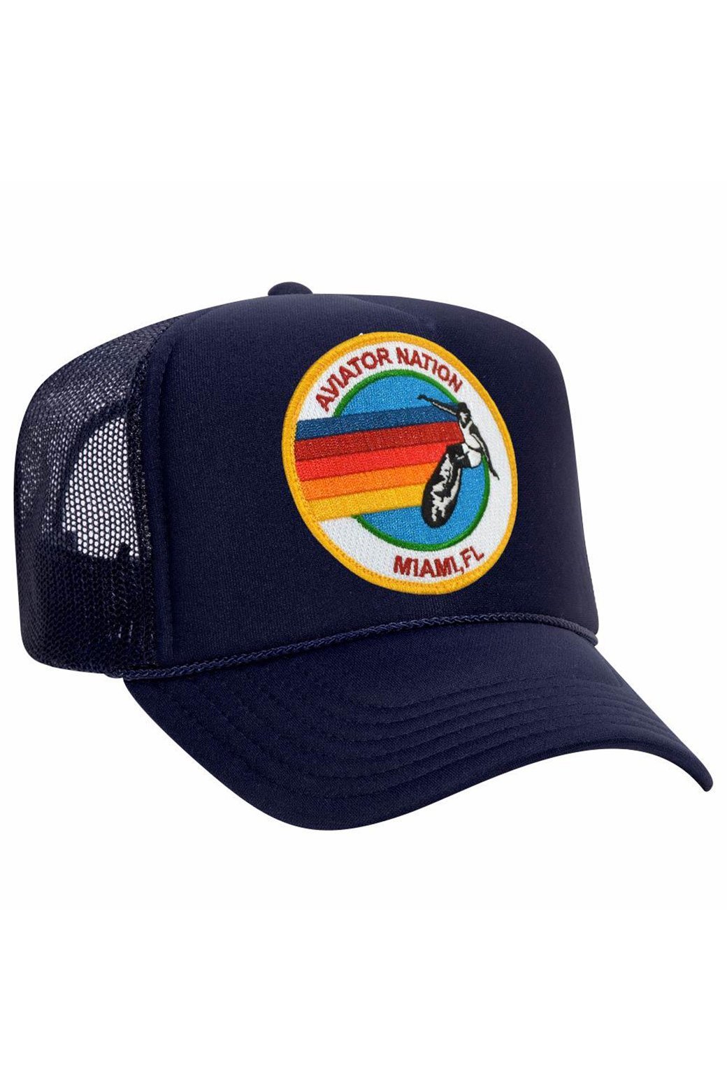 AVIATOR NATION MIAMI TRUCKER HAT