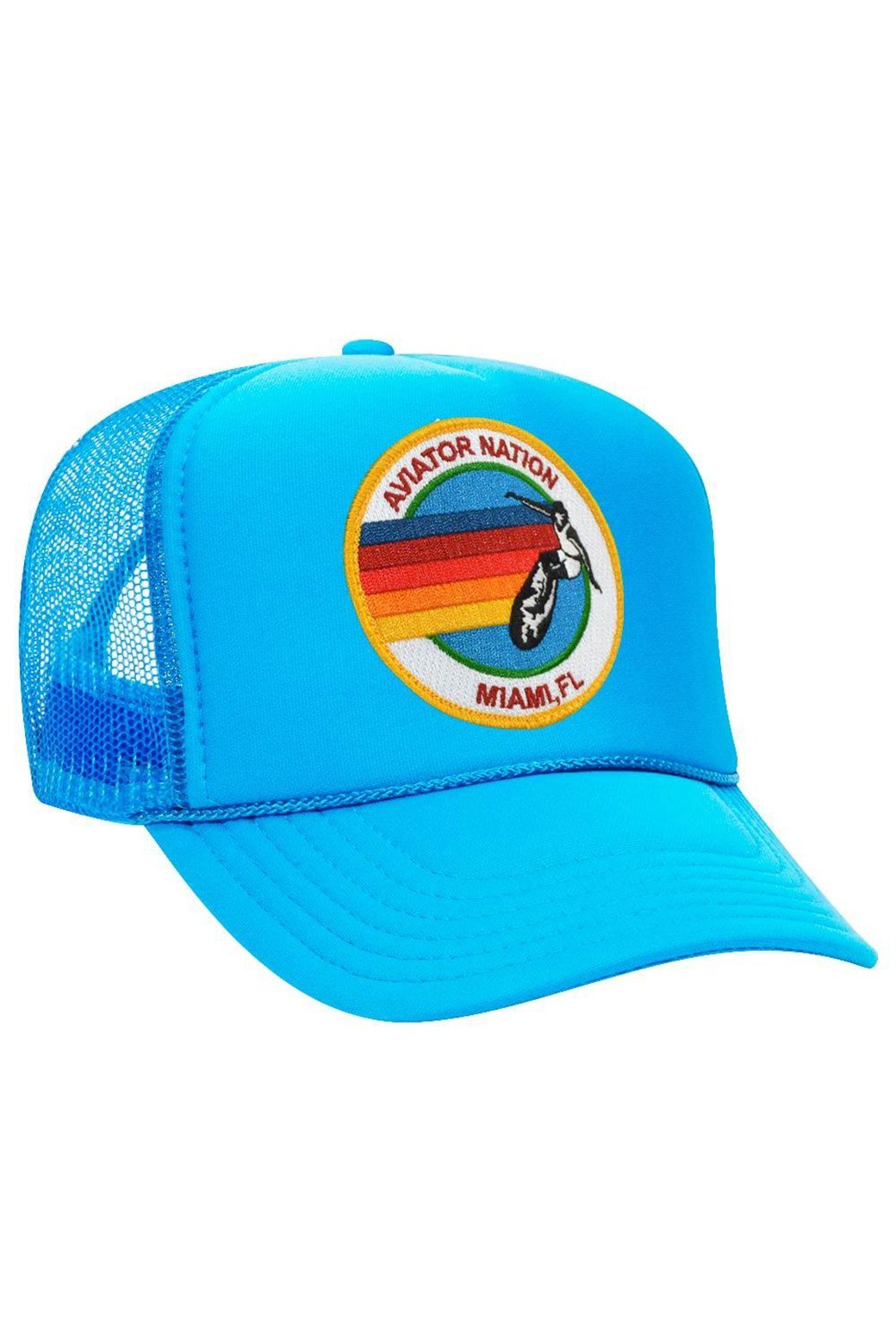 AVIATOR NATION MIAMI TRUCKER HAT