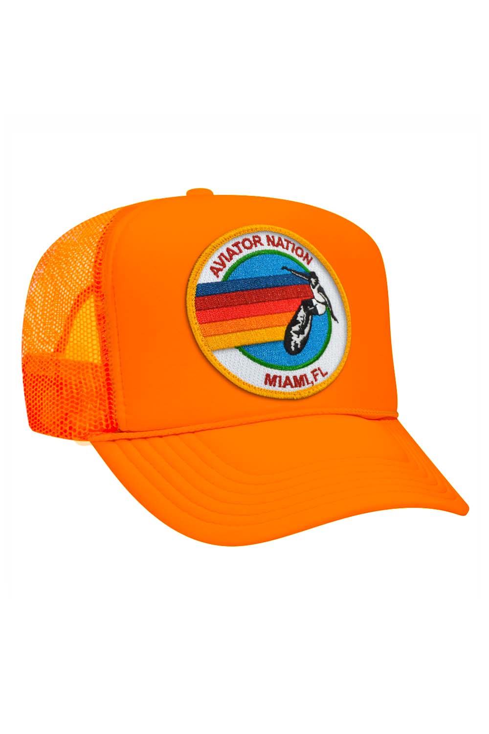 AVIATOR NATION MIAMI TRUCKER HAT