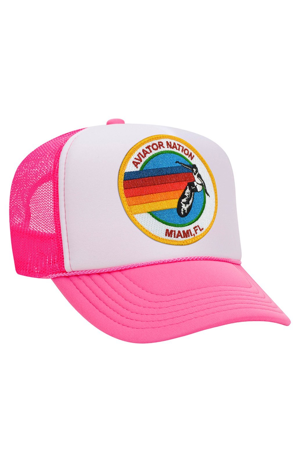 AVIATOR NATION MIAMI TRUCKER HAT