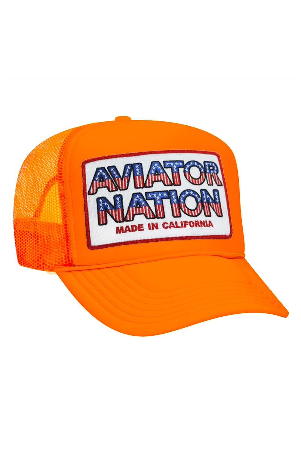 AVIATOR NATION USA PATRIOTIC VINTAGE TRUCKER HAT