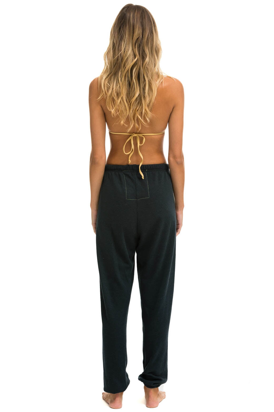 BOLT HEART SWEATPANTS - CHARCOAL