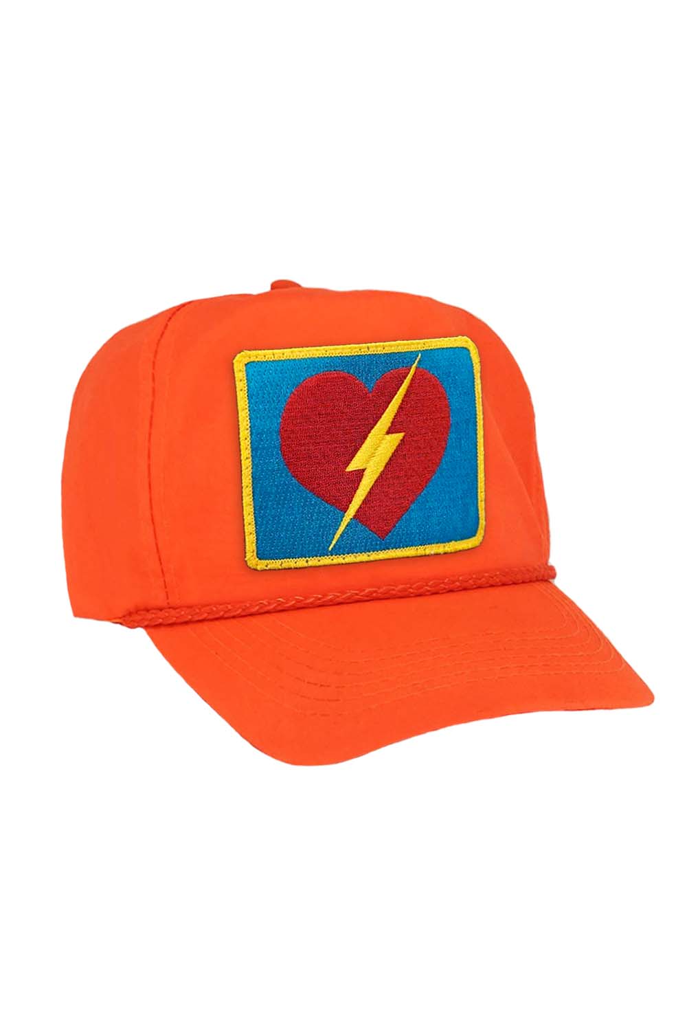 BOLT HEART VINTAGE NYLON TRUCKER HAT