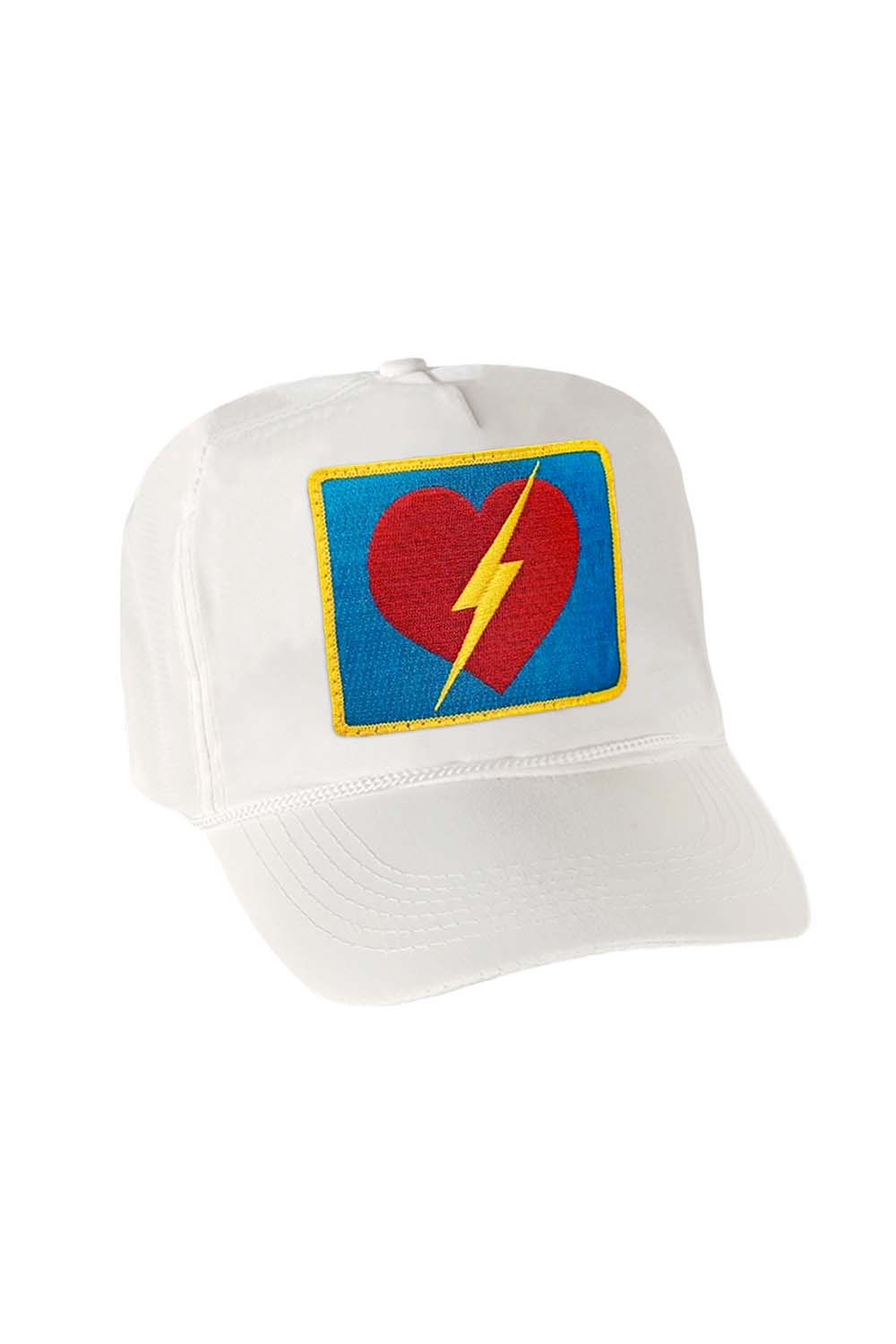 BOLT HEART VINTAGE NYLON TRUCKER HAT