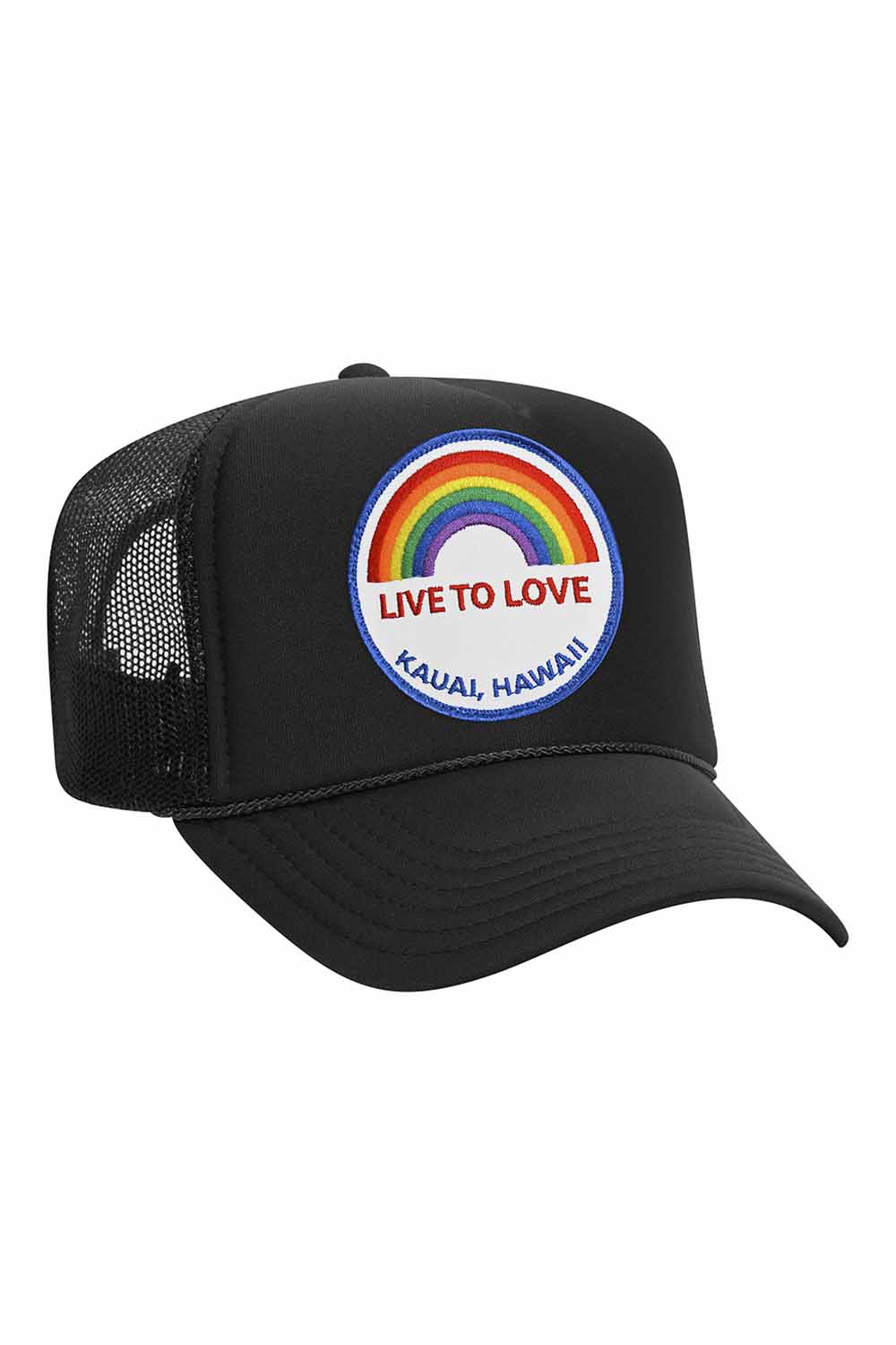 LIVE TO LOVE VINTAGE TRUCKER HAT