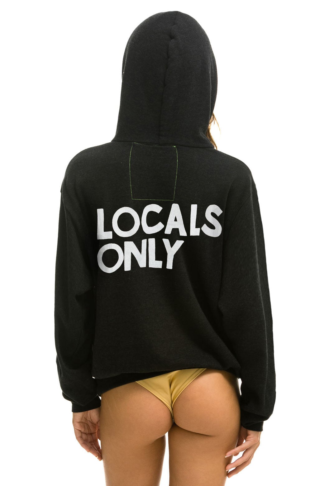 LOCALS ONLY HOODIE - BLACK