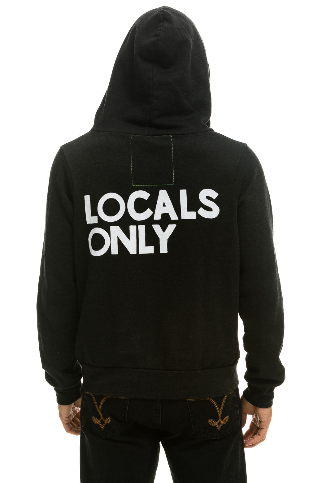 LOCALS ONLY HOODIE - BLACK