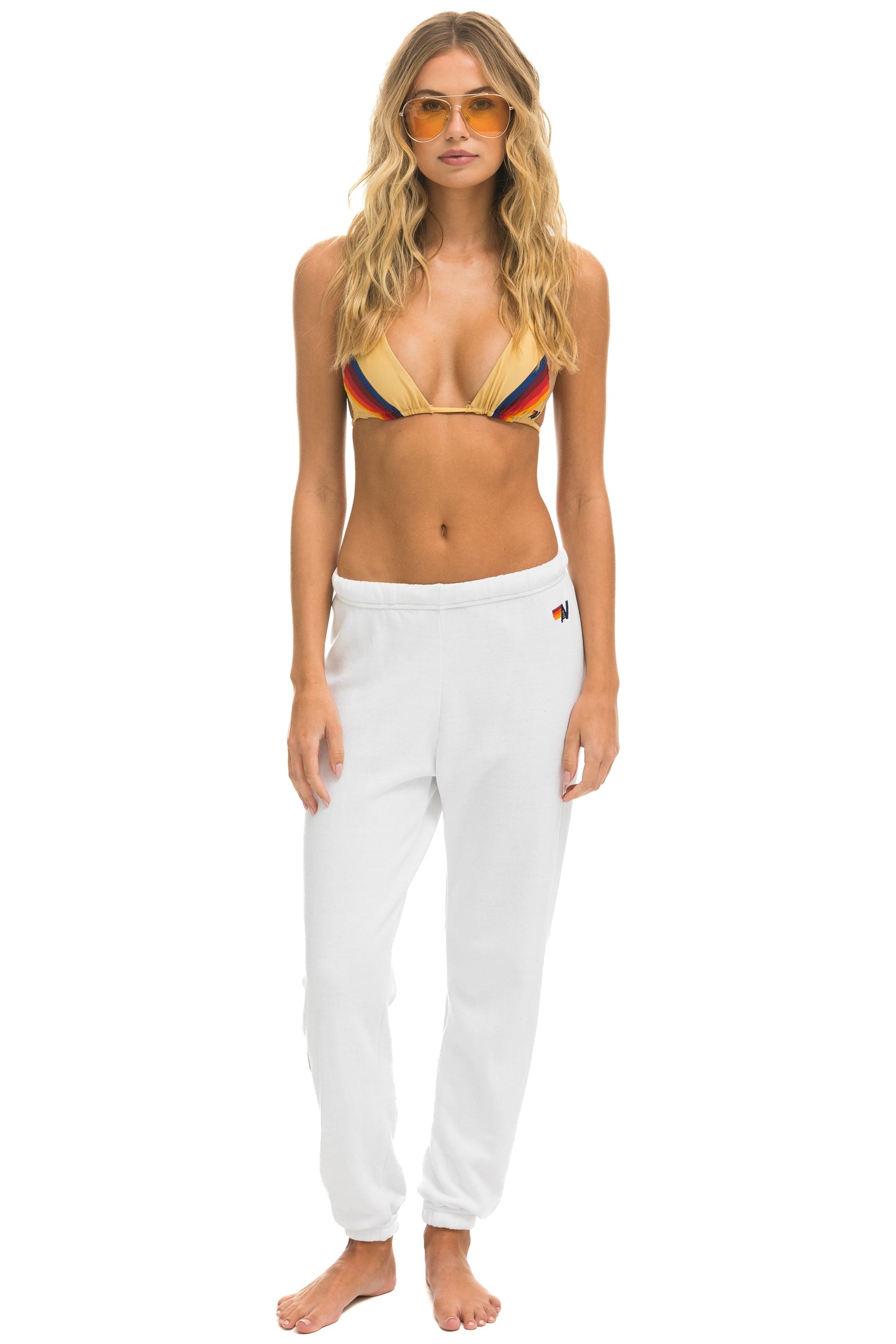 LOCALS ONLY SWEATPANTS - WHITE