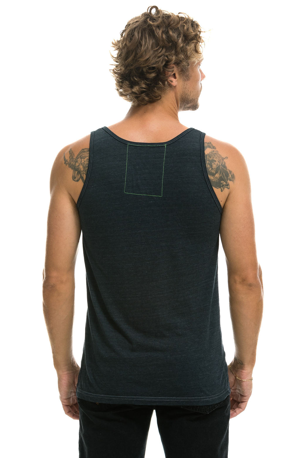 MEN'S AVIATOR NATION TANK - CHARCOAL