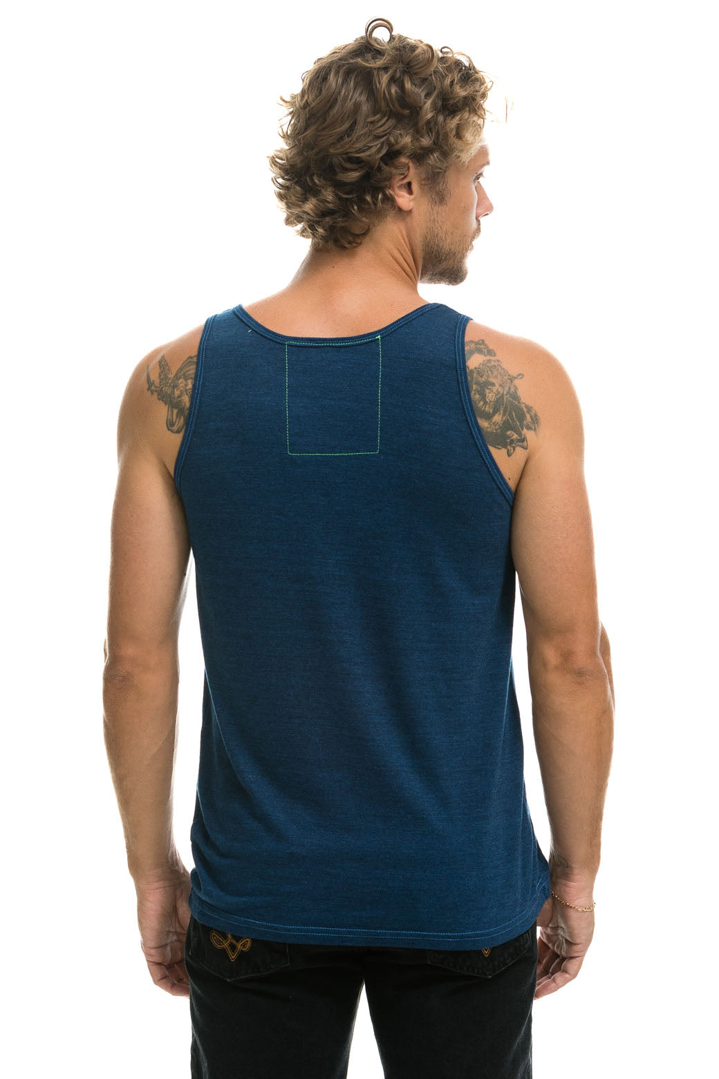 MEN'S LOGO TANK - NAVY