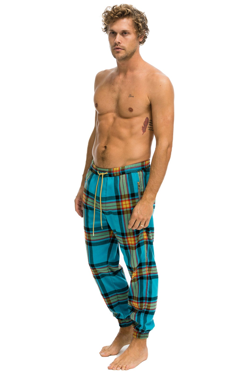 UNISEX PLAID LODGE PANT - JACKSON PLAID