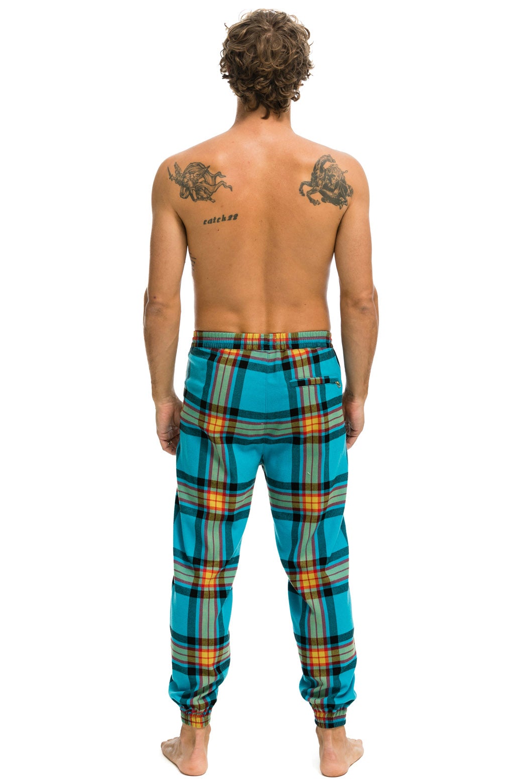 UNISEX PLAID LODGE PANT - JACKSON PLAID