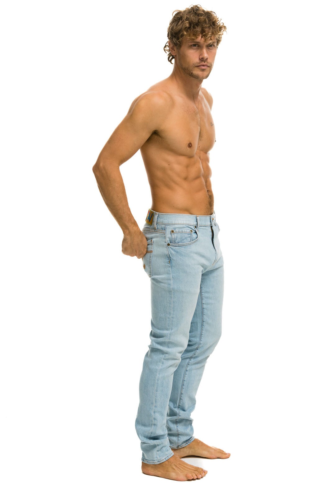 MEN'S SLIM FIT SURFER DENIM JEAN - SUPER LIGHT