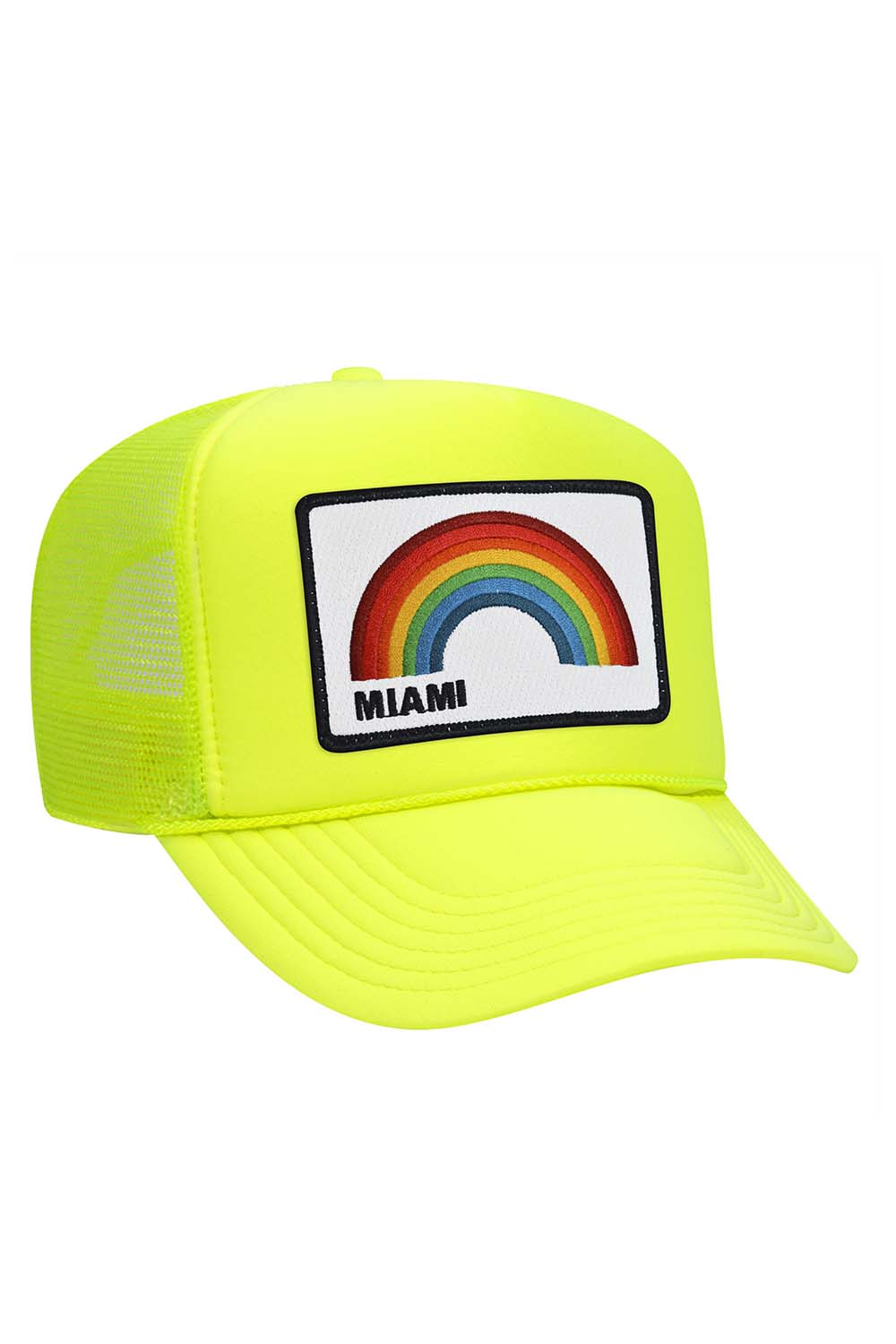 MIAMI RAINBOW TRUCKER HAT