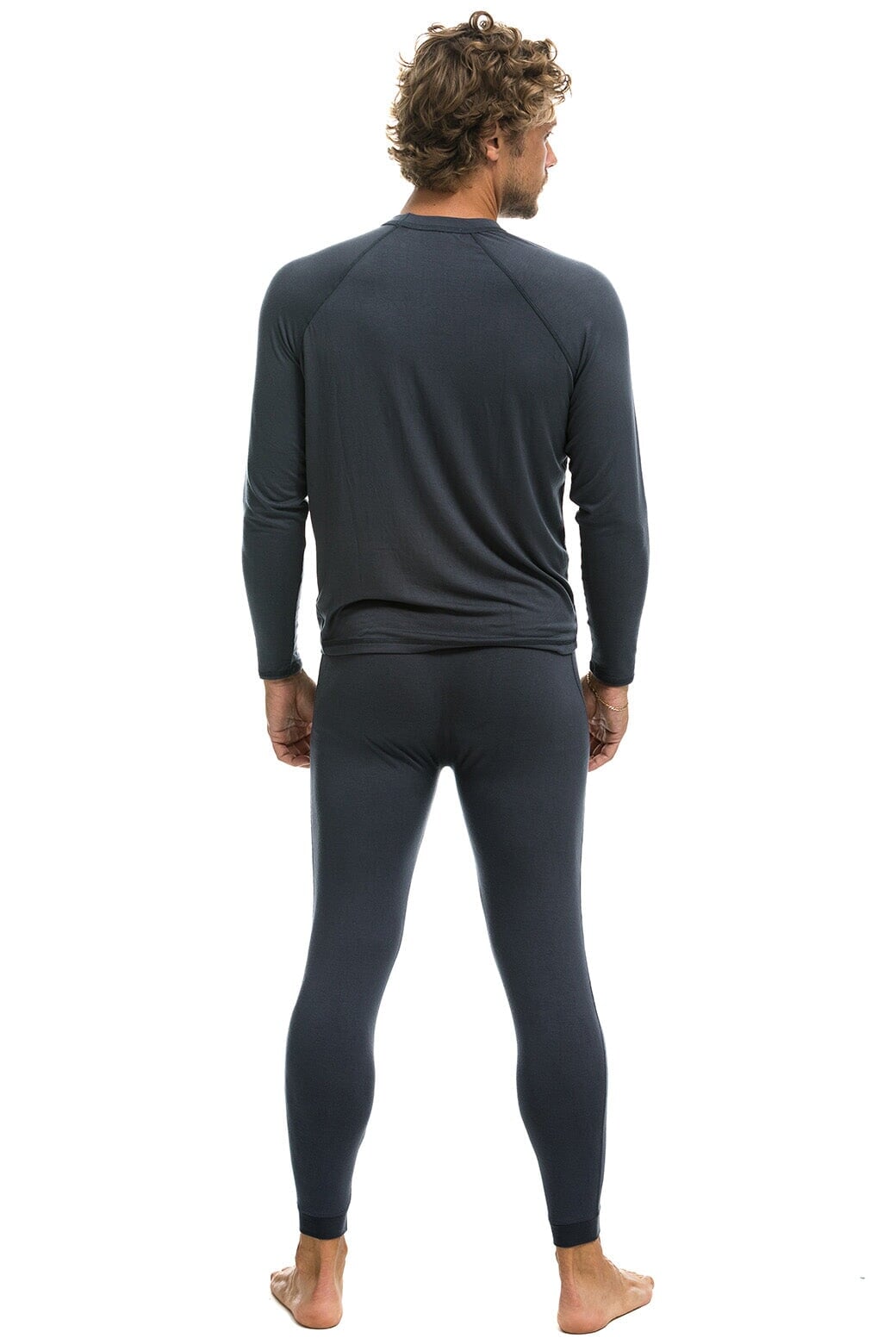MICRO MODAL BASE LAYER BOTTOM - TITANIUM