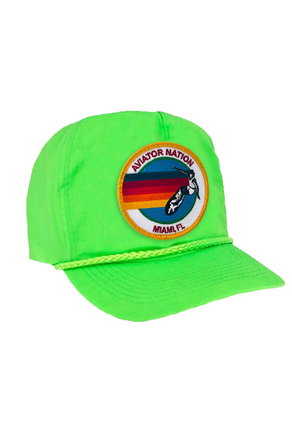 SIGNATURE MIAMI VINTAGE NYLON TRUCKER HAT