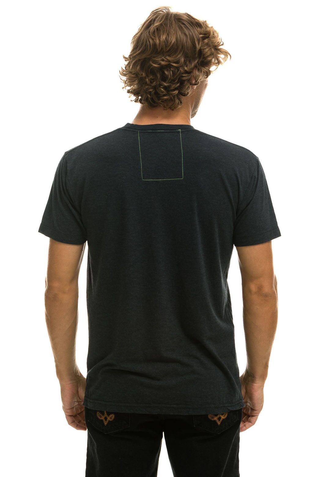 SIGNATURE SMALL VENICE CIRCLE TEE - CHARCOAL