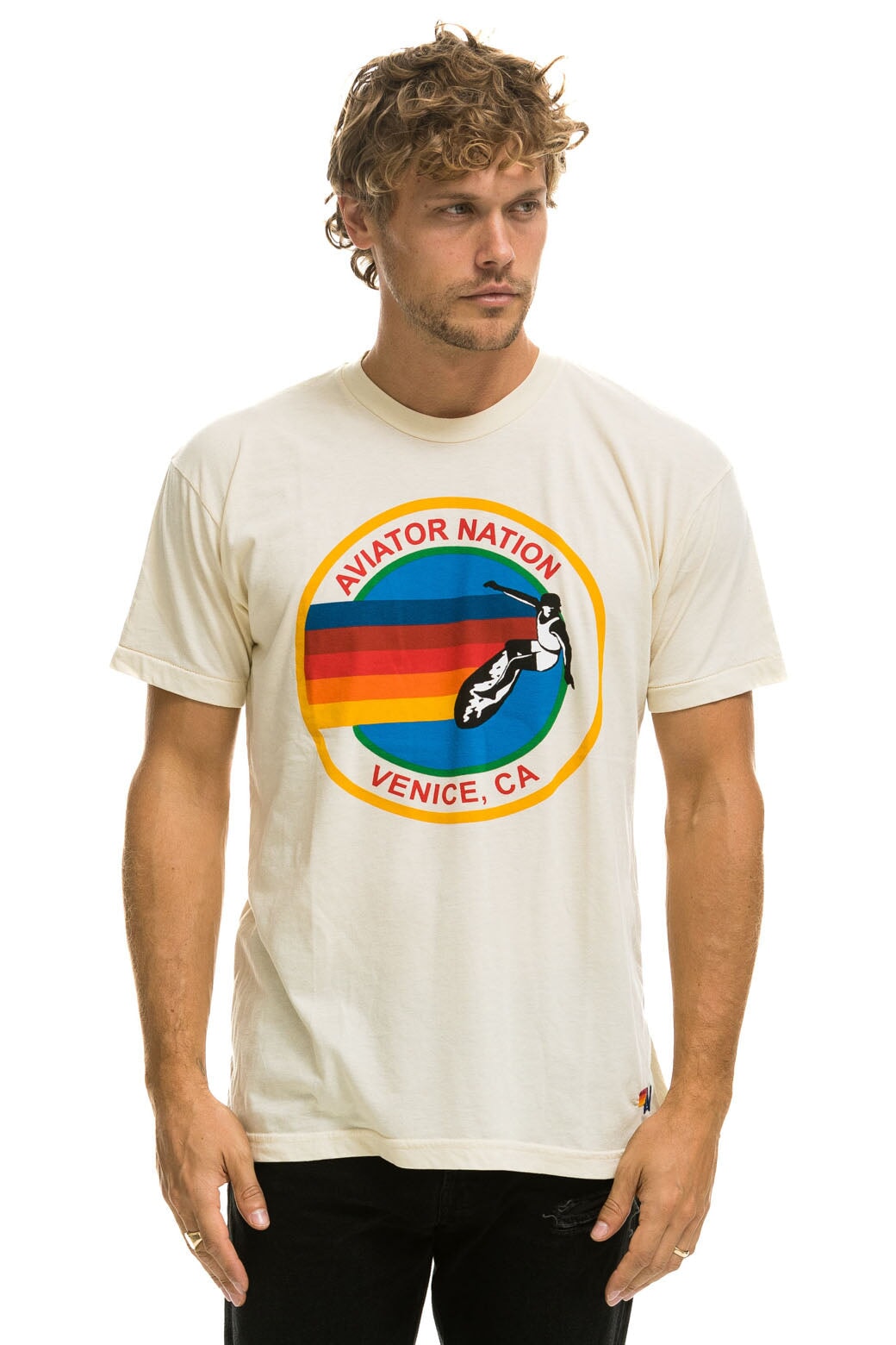 SIGNATURE TEE - VINTAGE WHITE