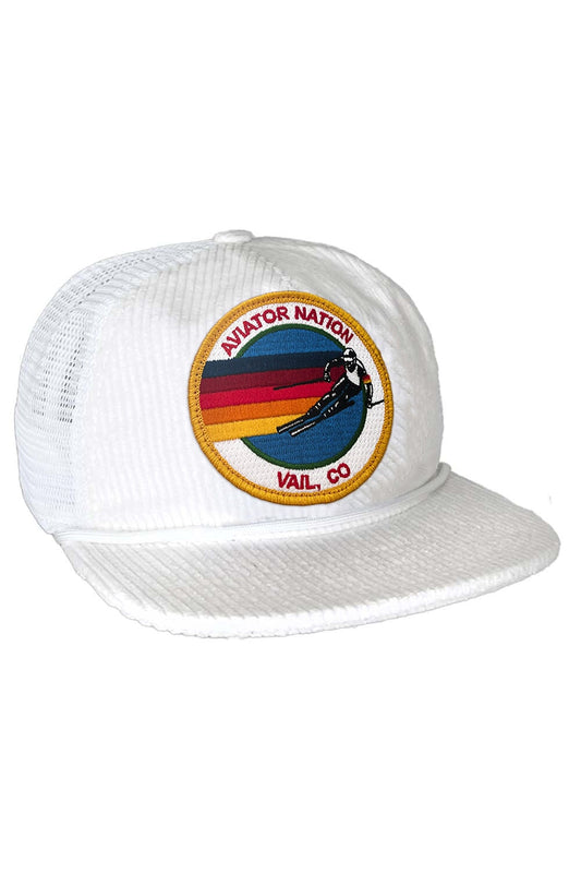 SIGNATURE VAIL - VINTAGE CORDUROY MESH TRUCKER