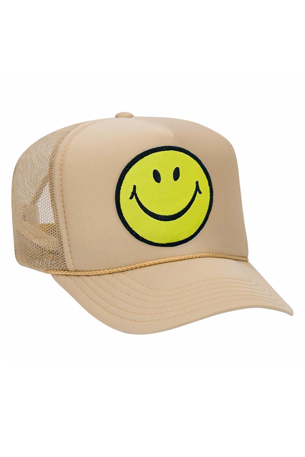 SMILEY VINTAGE TRUCKER HAT