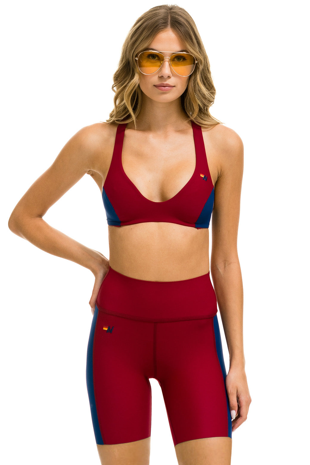 SPEED 6IN HI-RISE BIKER SHORT - BLAZE