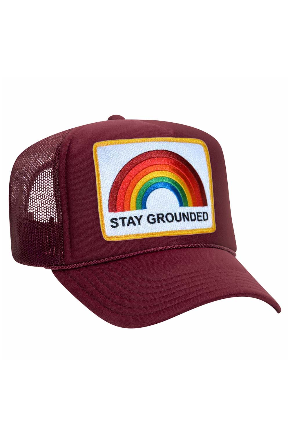 STAY GROUNDED TRUCKER HAT