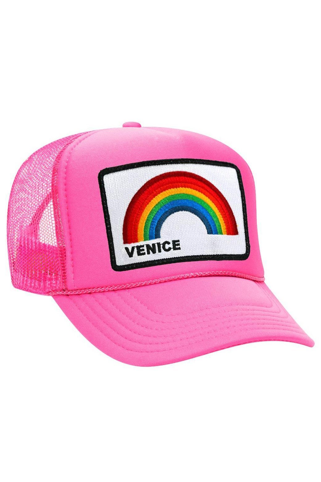 VENICE RAINBOW TRUCKER HAT