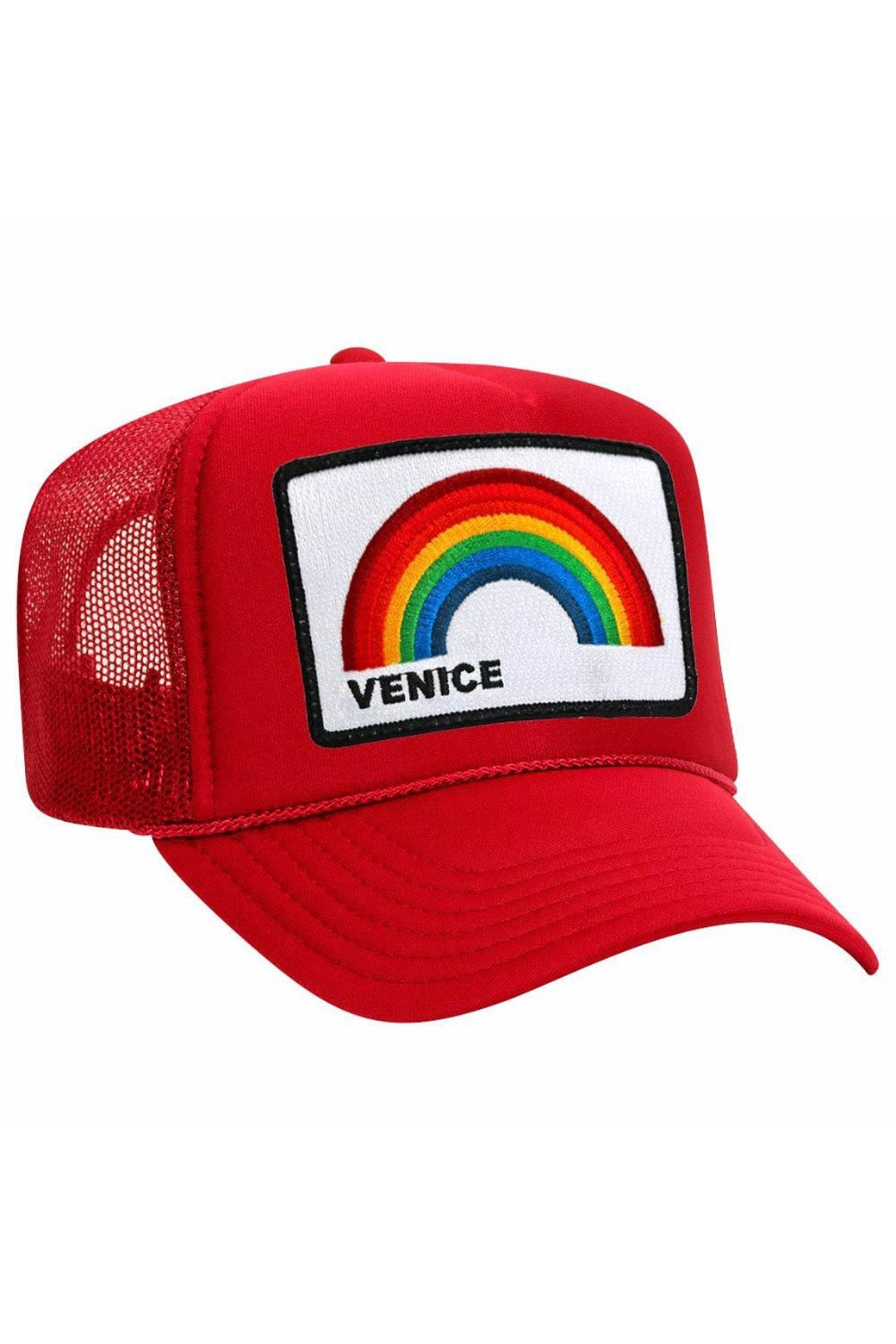 VENICE RAINBOW TRUCKER HAT