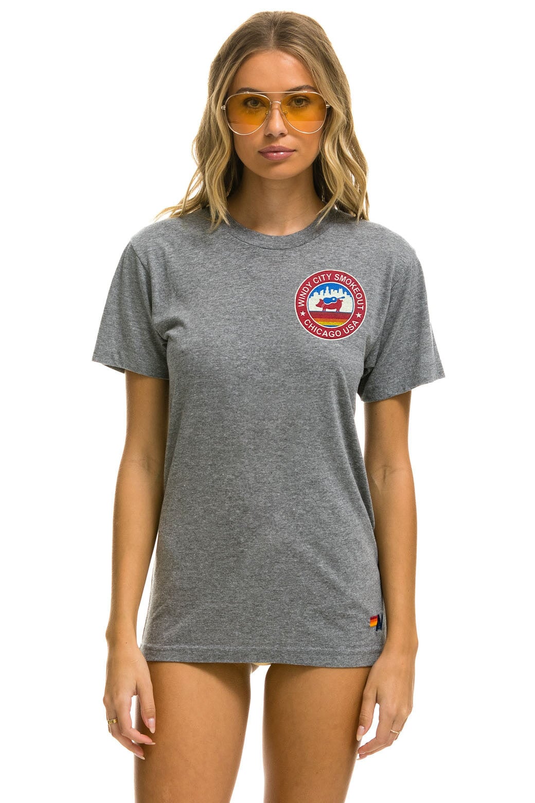 WINDY CITY SMOKEOUT 2023 TEE - HEATHER GREY