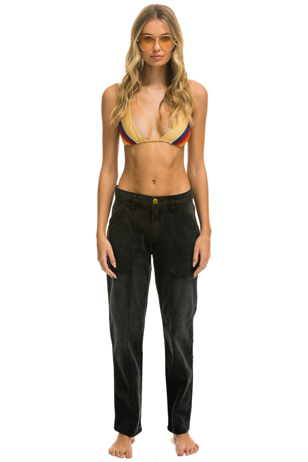 HI RISE JESSICA JEAN - VINTAGE BLACK